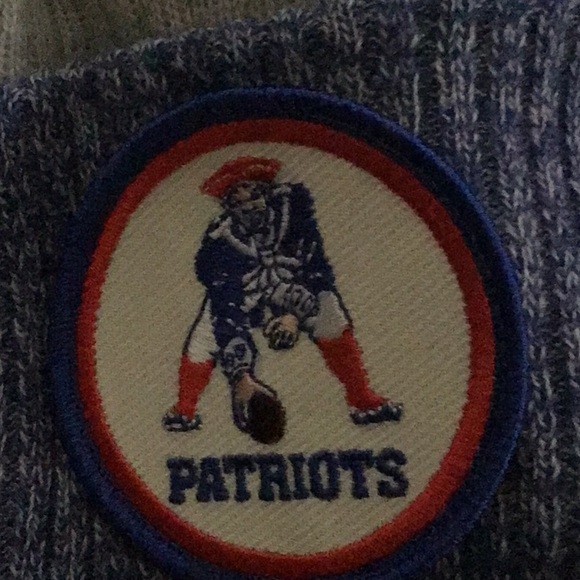 🏈🏈🏈NWT.New England Patriots AFC NFL Pom Beanie Knit Hat. New Era🏈🏈🏈🏈 - Picture 5 of 8